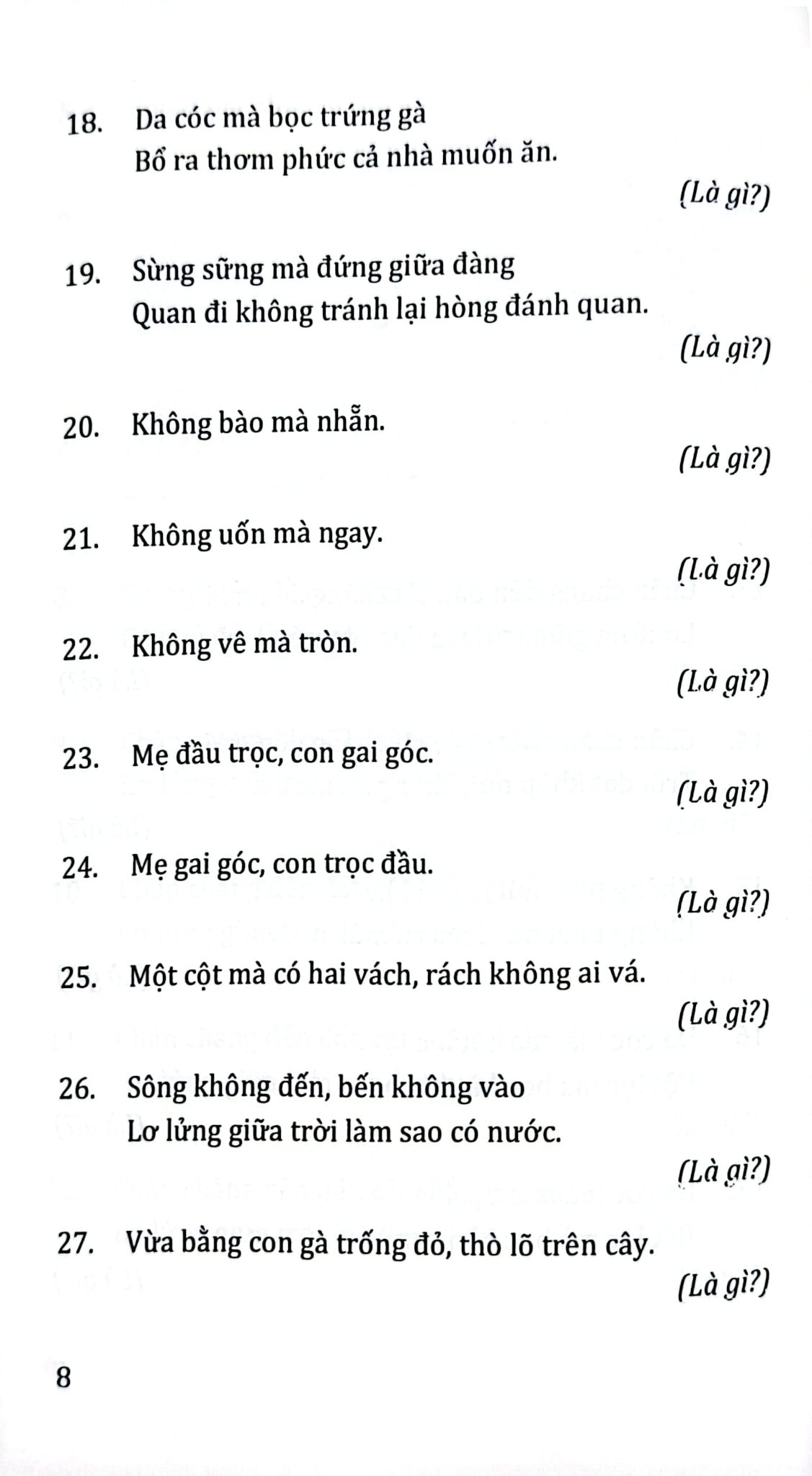 Câu Đố Về Cỏ Cây Hoa Lá - Quang Minh