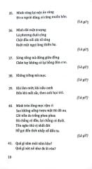 Câu Đố Về Cỏ Cây Hoa Lá - Quang Minh