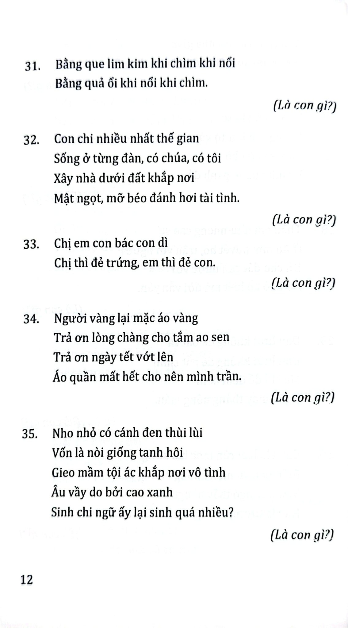 Câu Đố Thông Minh Dí Dỏm - Quang Minh