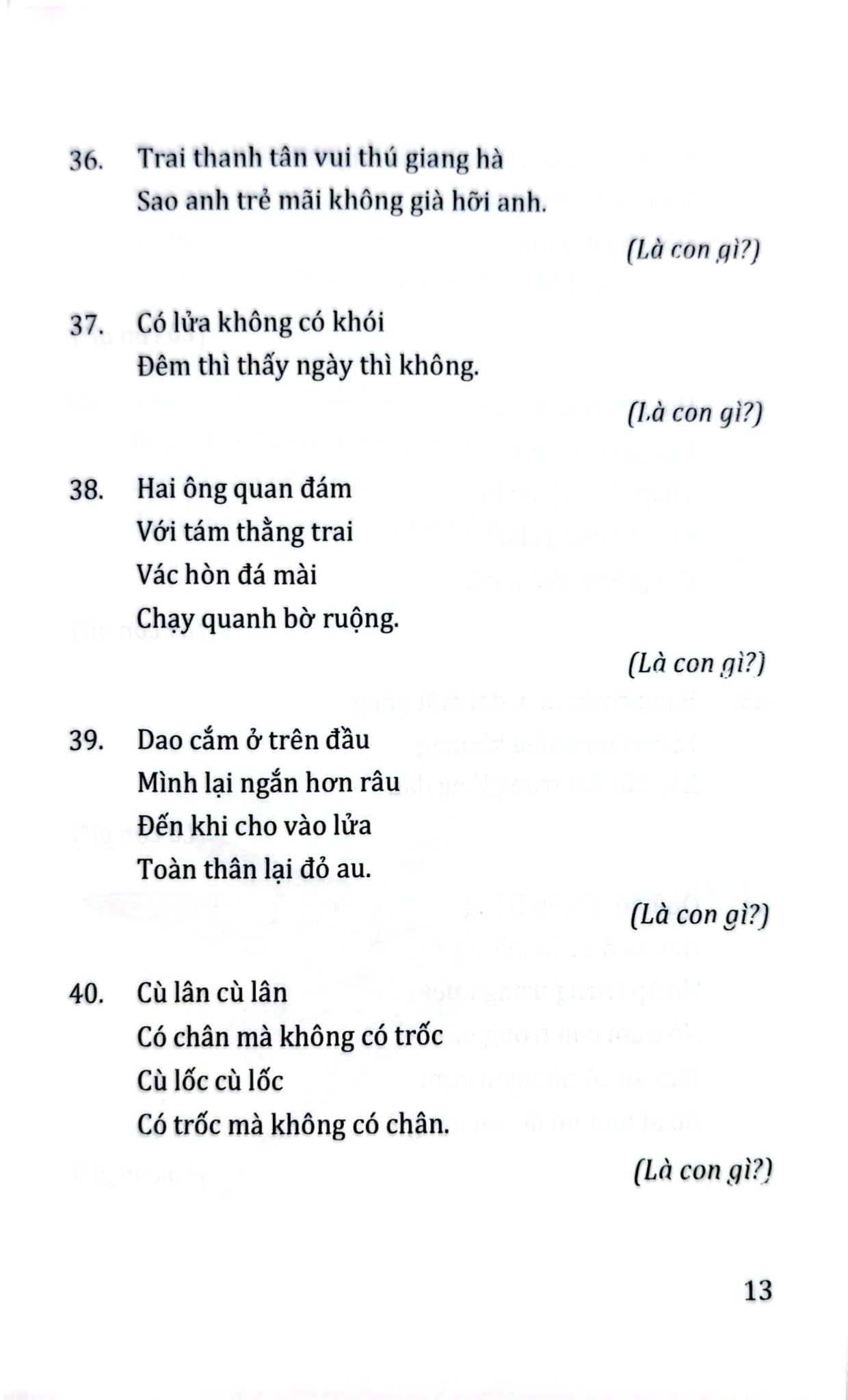 Câu Đố Thông Minh Dí Dỏm - Quang Minh