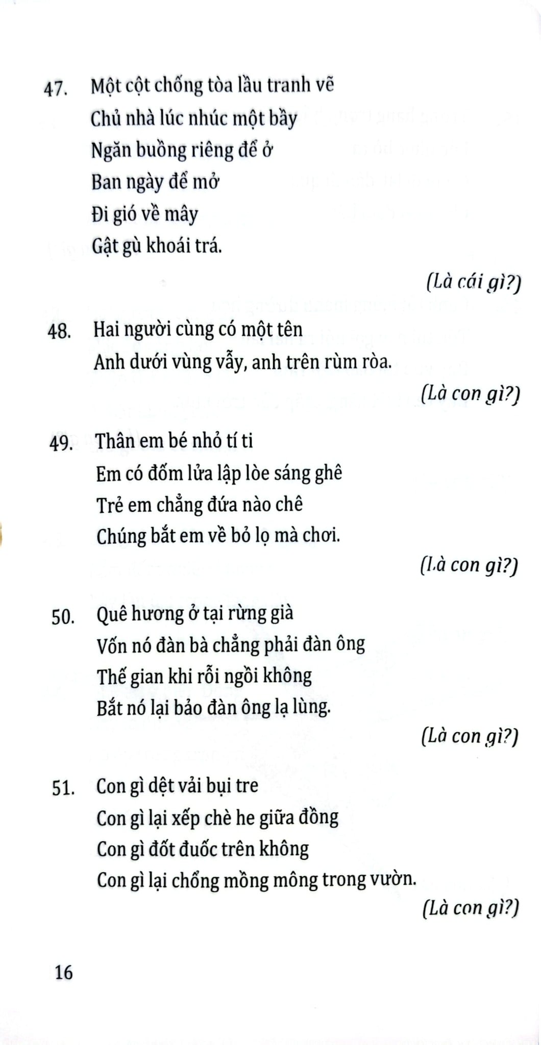 Câu Đố Thông Minh Dí Dỏm - Quang Minh