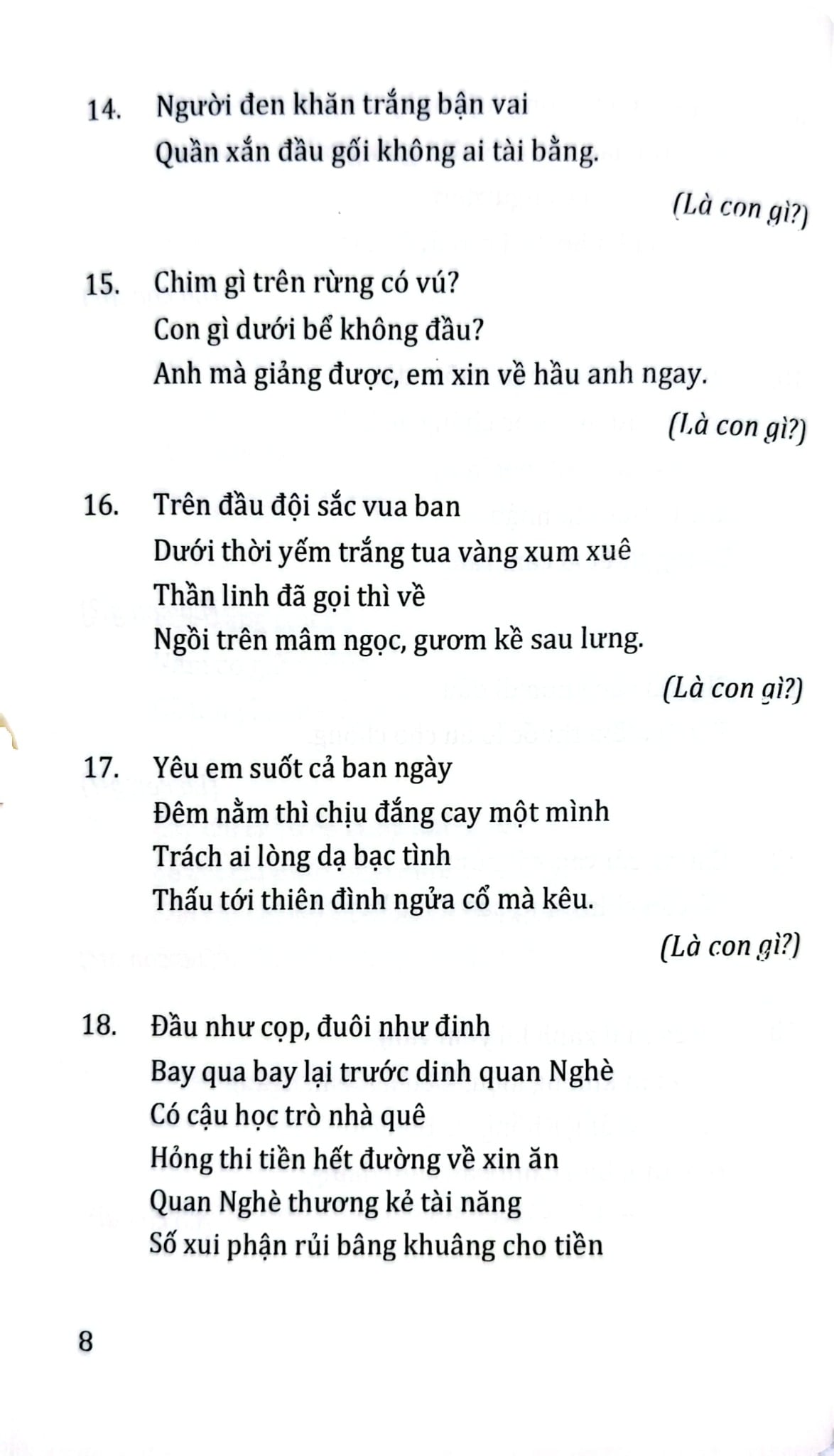 Câu Đố Thông Minh Dí Dỏm - Quang Minh