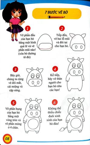  7 Bước Vẽ Động Vật Tập 1 - Hồ Anh Tuấn 