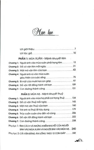  Đổi Vận Cho Người Mệnh Khuyết - Quyển Xuân Hạ - Lý Cư Minh 