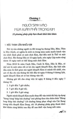  Đổi Vận Cho Người Mệnh Khuyết - Quyển Xuân Hạ - Lý Cư Minh 