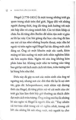  Những Nhà Tư Tưởng Lớn - Hegel Trong 60 Phút - Walther Ziegler 
