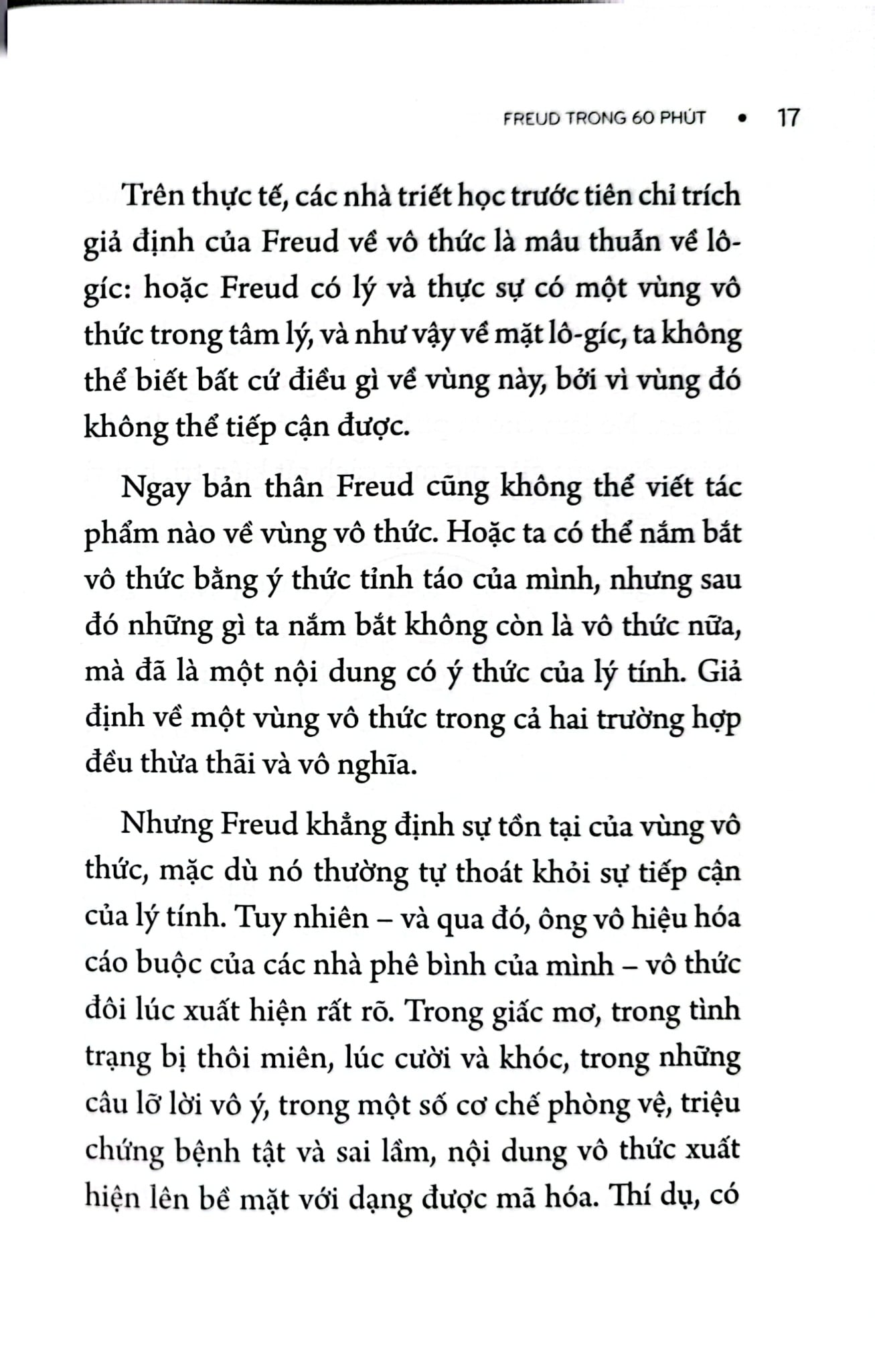 Những Nhà Tư Tưởng Lớn - Freud Trong 60 Phút - Walther Ziegler