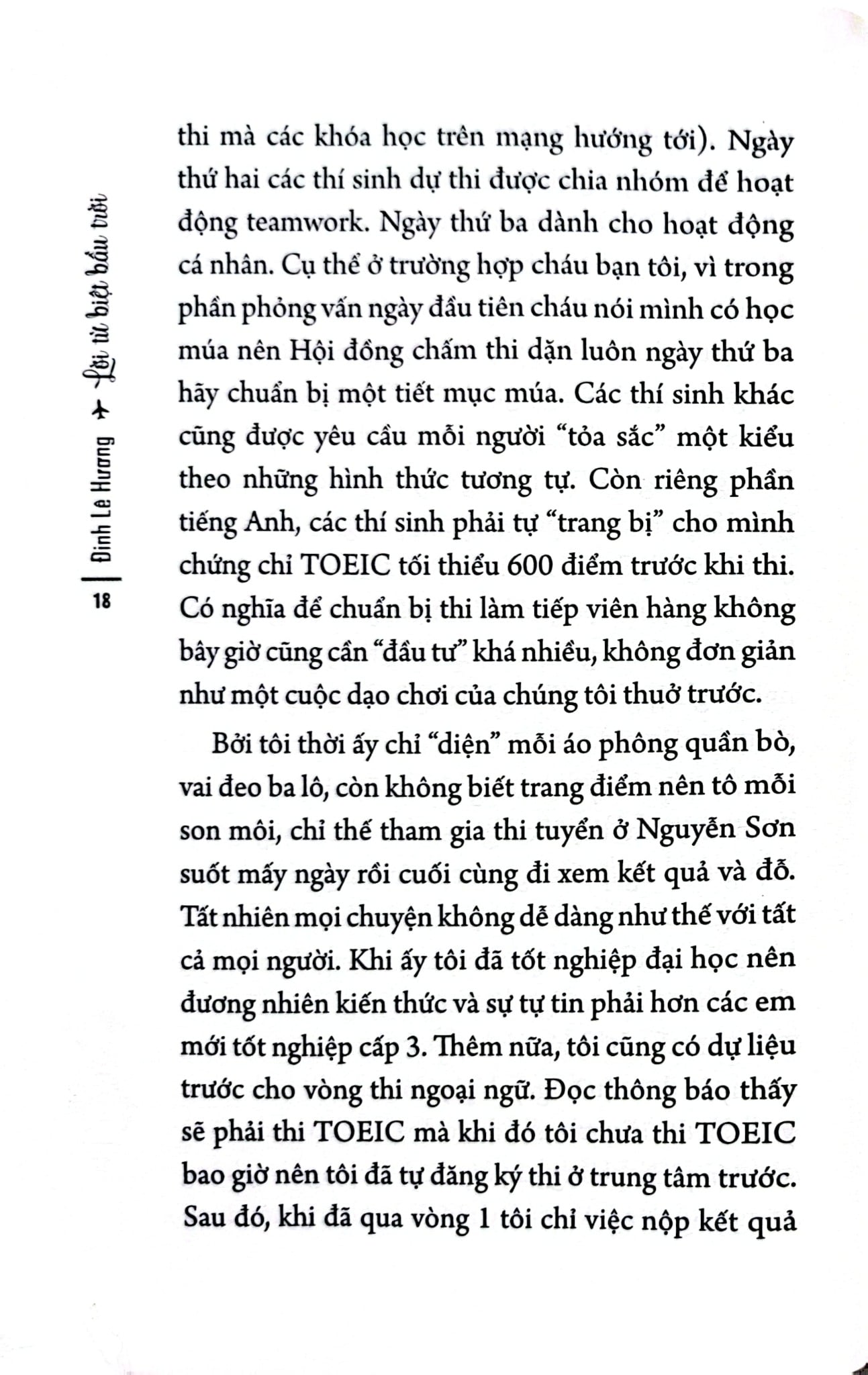 Lời Từ Biệt Bầu Trời - Đinh Lê Hương