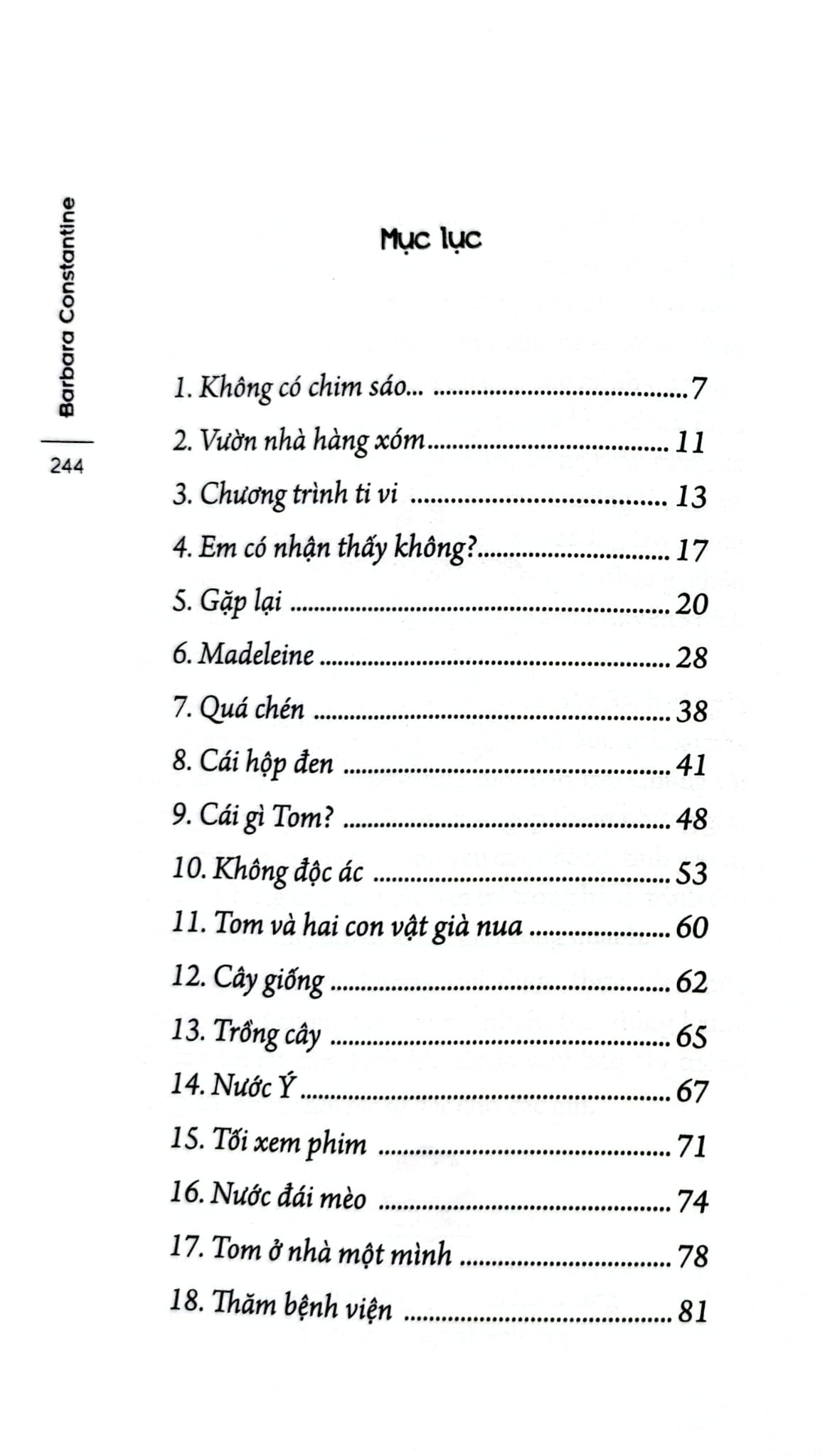 Kẻ Trộm Cà Chua - Barbara Constantine