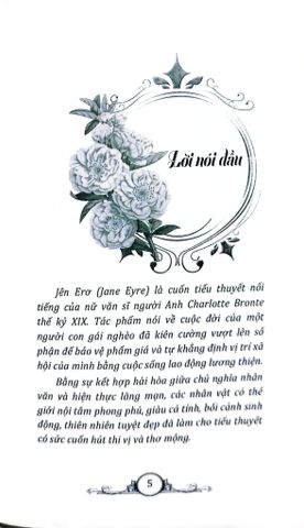  Văn Học Cổ Điển Tóm Lược - Jên Erơ - Charlotte Brontë 