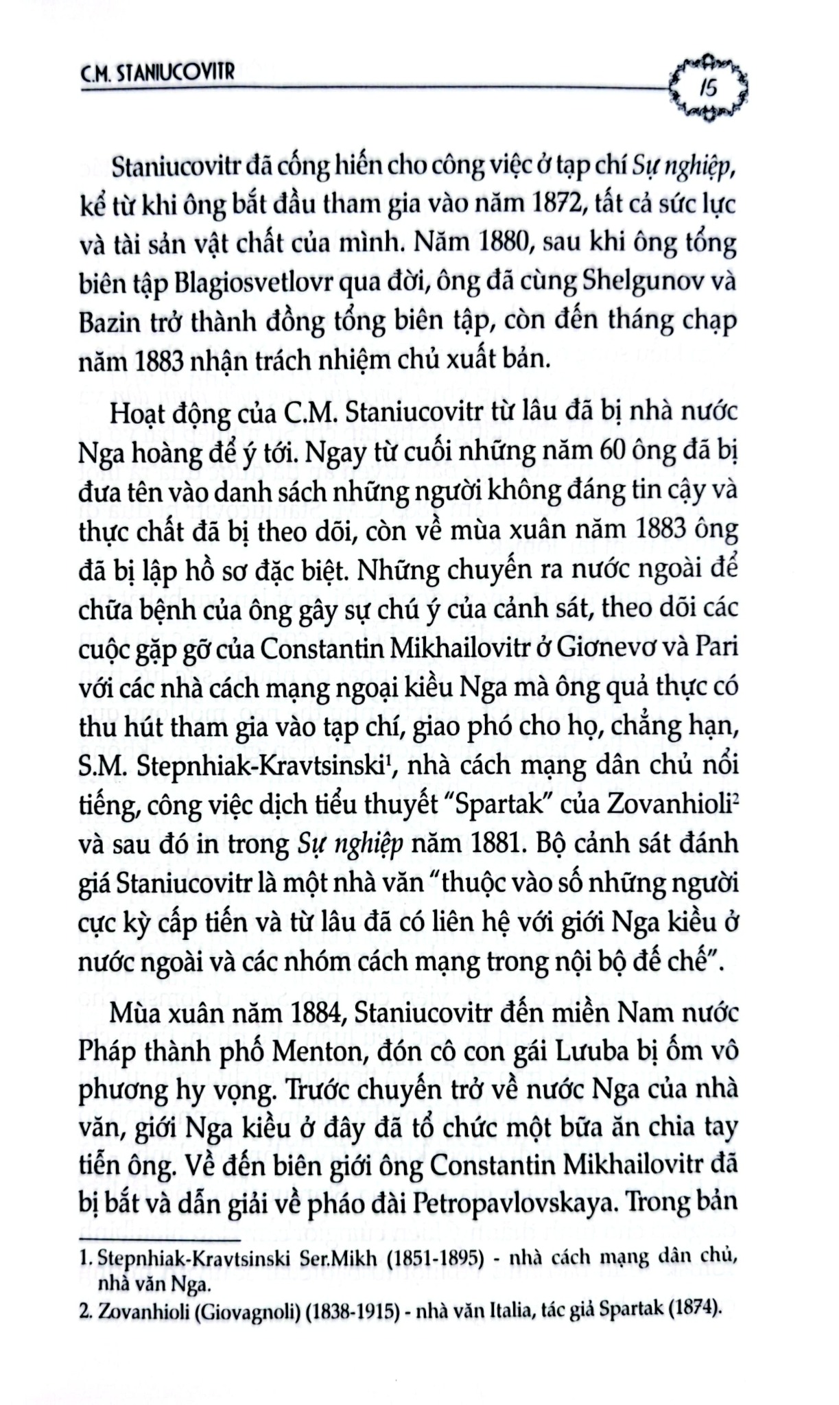 Một Cuộc Chạy Trốn - Konstantin Staniukovich