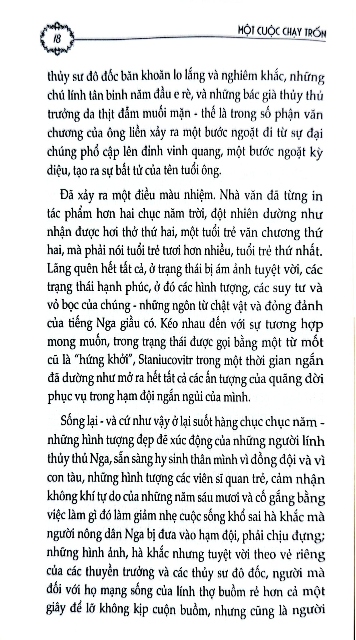 Một Cuộc Chạy Trốn - Konstantin Staniukovich
