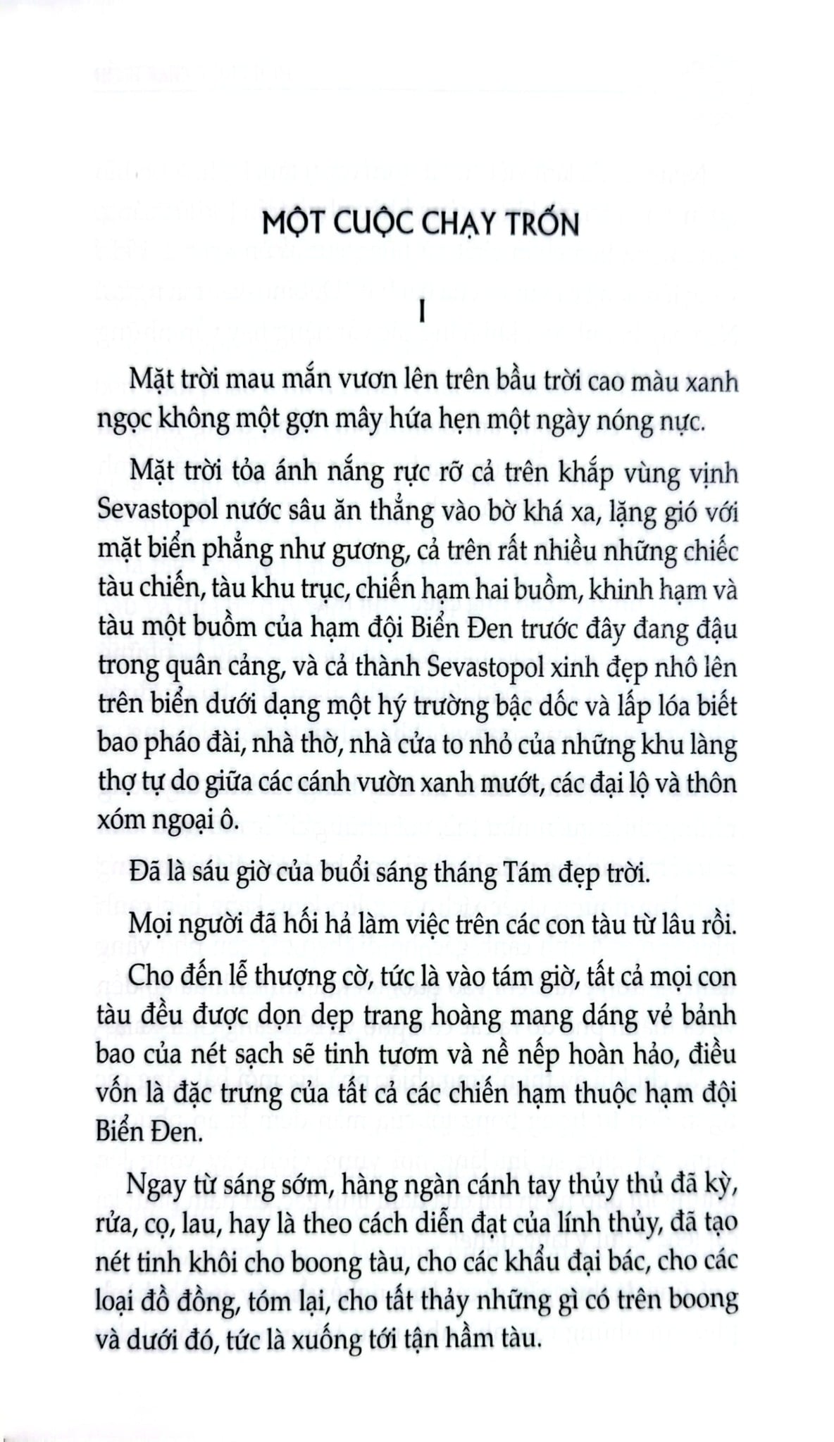 Một Cuộc Chạy Trốn - Konstantin Staniukovich