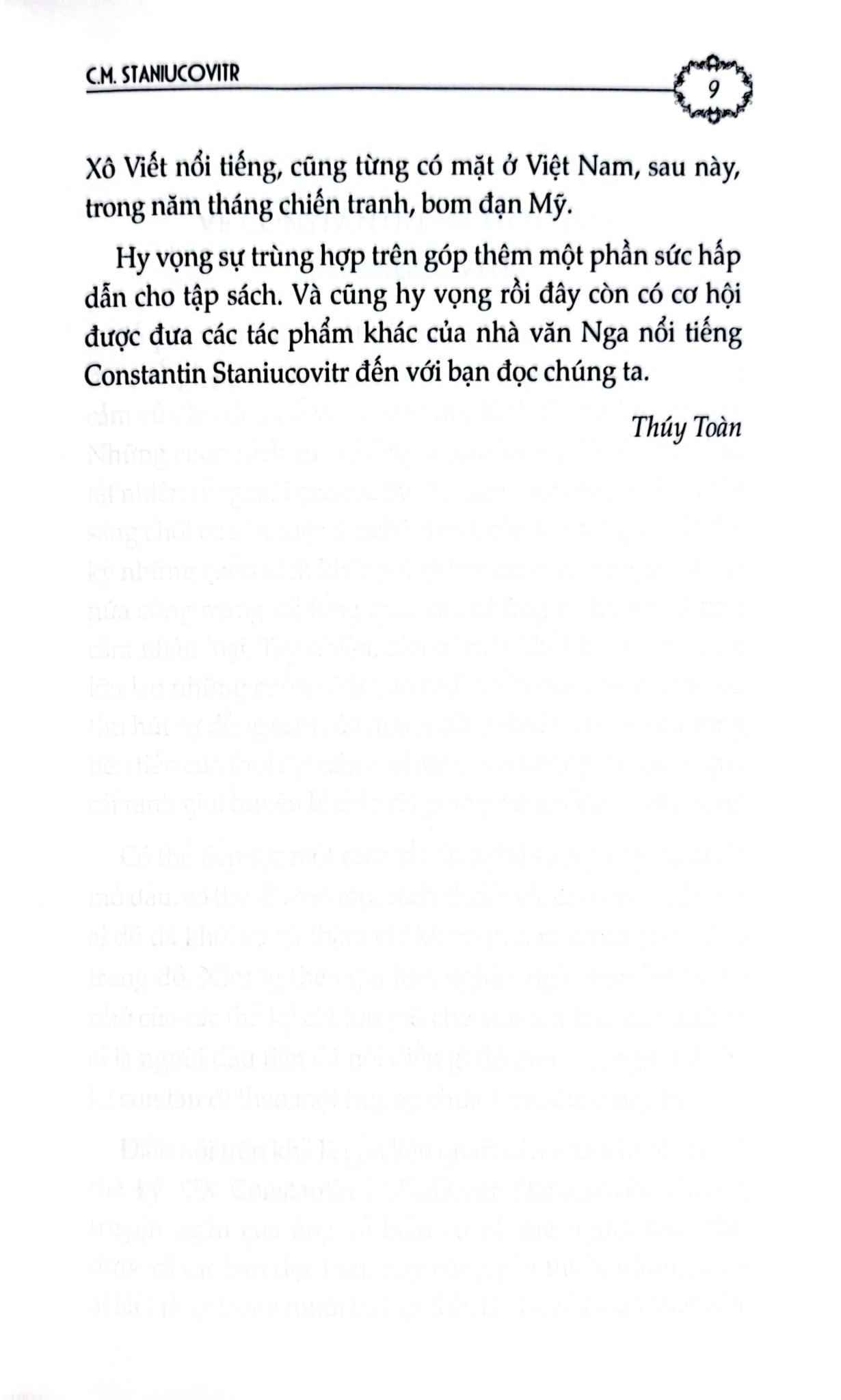 Một Cuộc Chạy Trốn - Konstantin Staniukovich