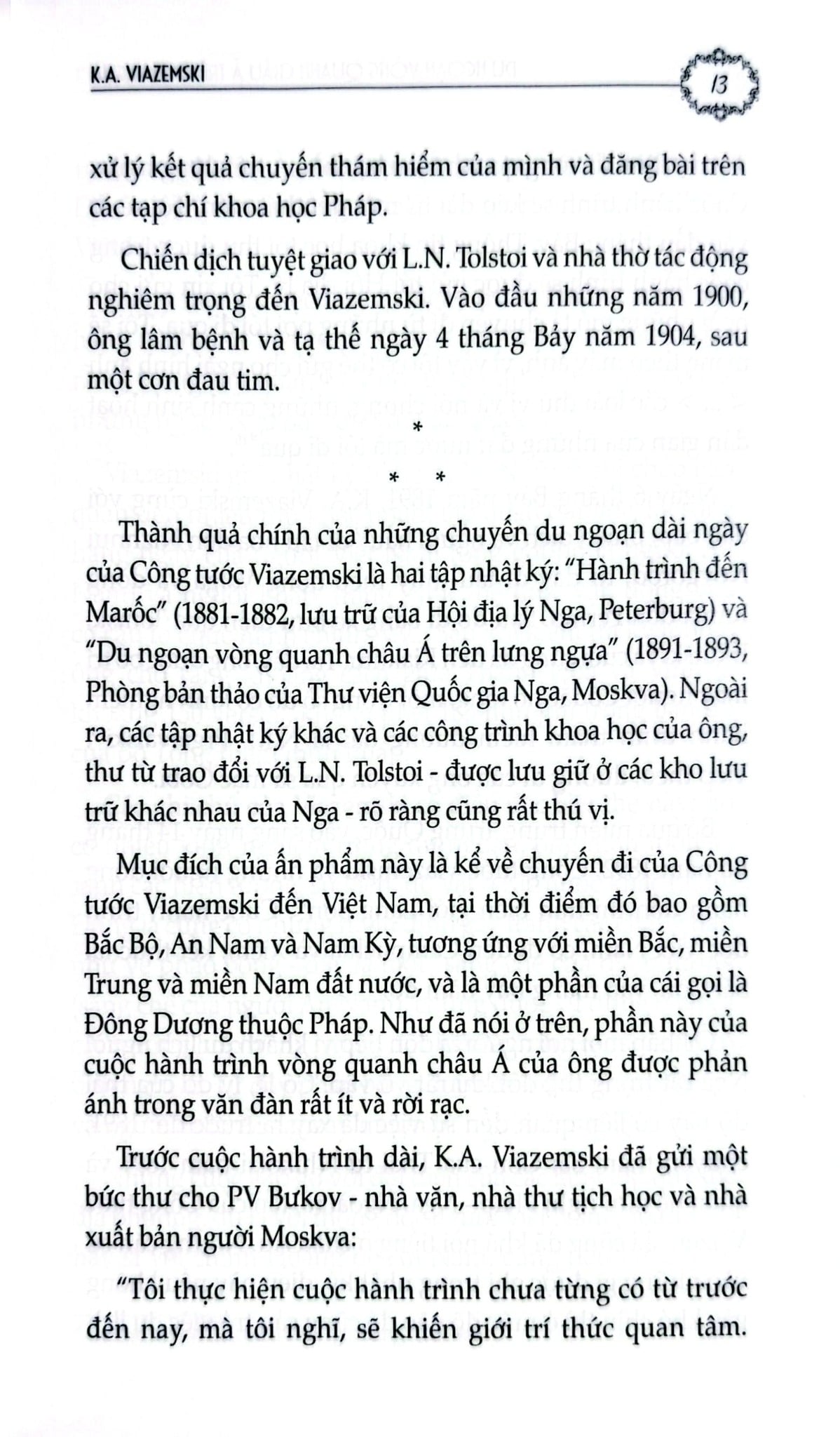 Du Ngoạn Vòng Quanh Châu Á Trên Lưng Ngựa - K.A Viazemski