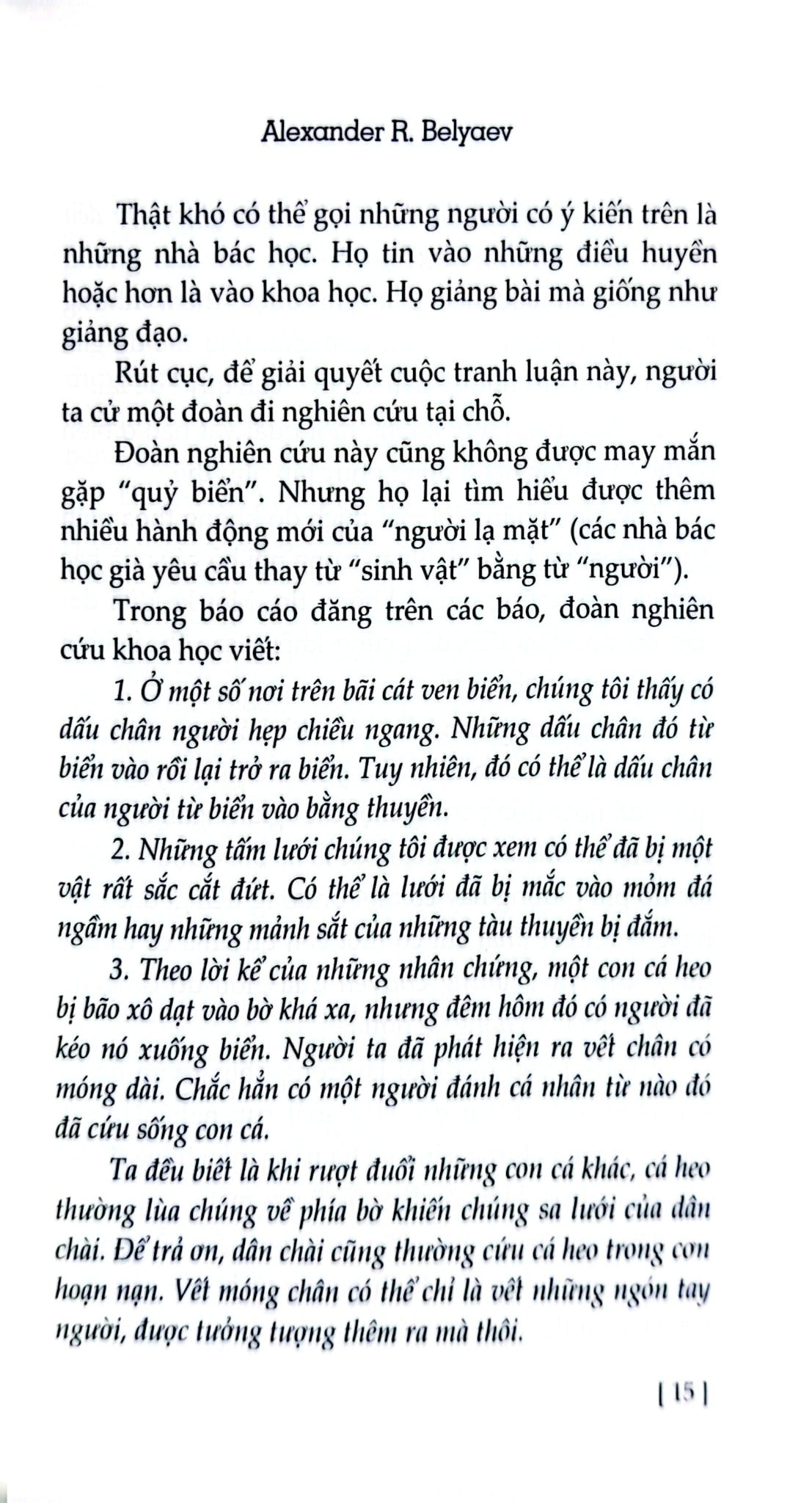 Người Cá - Alexander Romanovich Belyavev