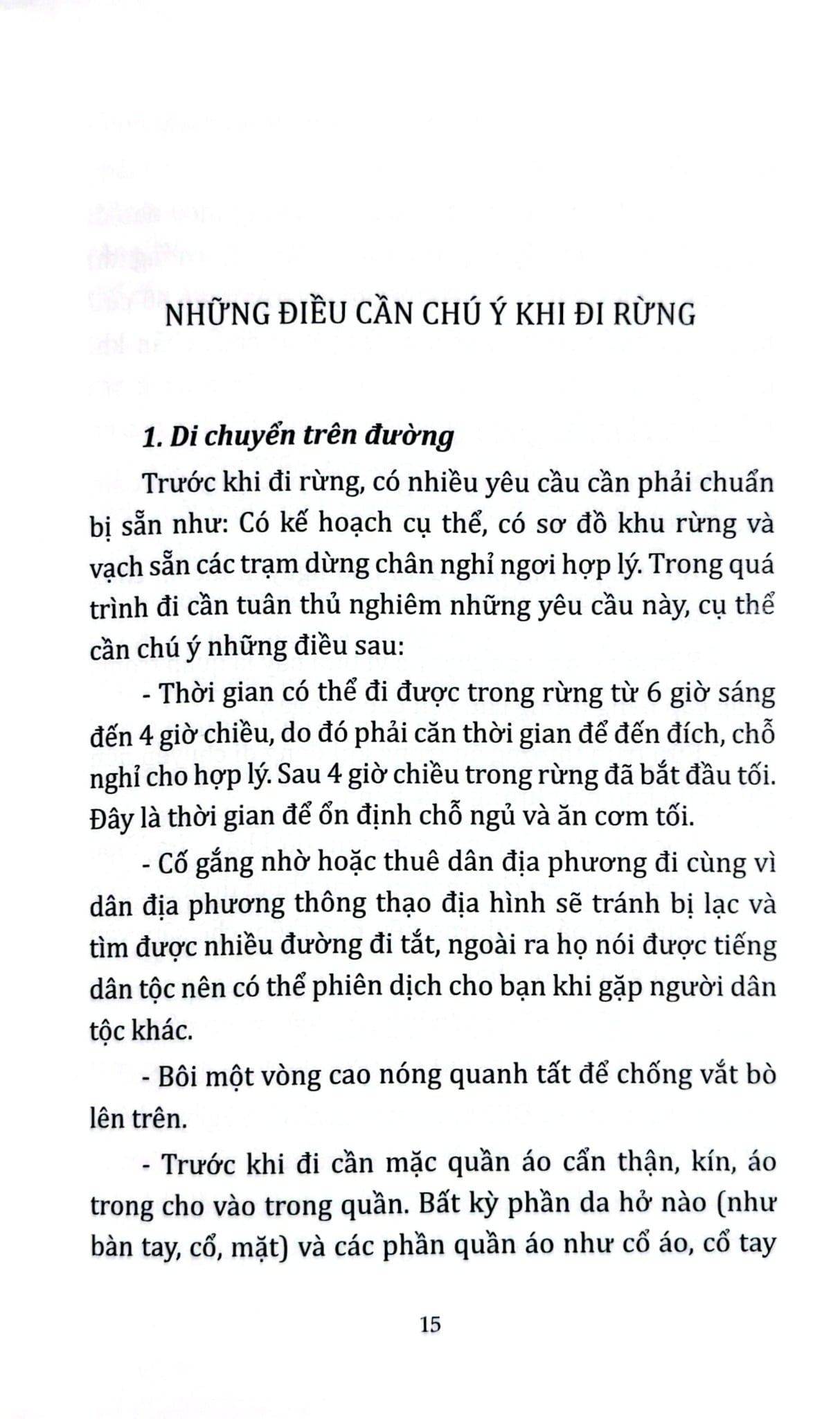 Phòng Tránh Tai Nạn Bất Ngờ - Phòng Chống Tai Nạn Khi Dã Ngoại - Mai Hương