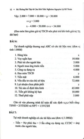  Hệ Thống Bài Tập Và Câu Hỏi Trắc Nghiệp Nguyên Lý Kế Toán (TBLT11) - (Theo Thông Tư Số 99/2025/TT-BTC) - TS. Phạm Ngọc Toàn, PGS. TS. Võ Văn Nhị 
