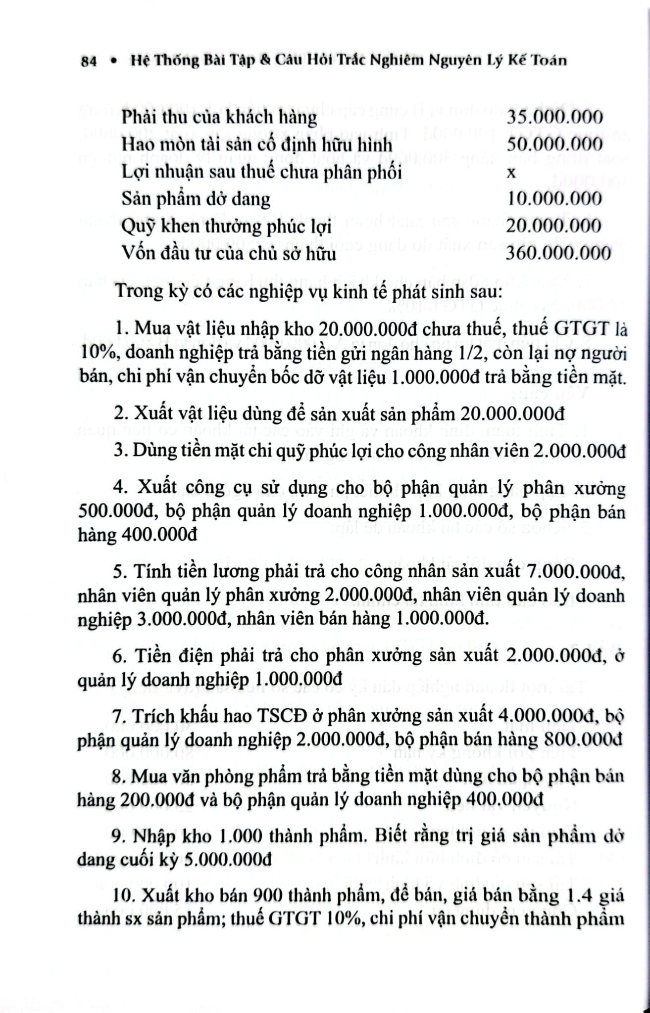 Hệ Thống Bài Tập Và Câu Hỏi Trắc Nghiệm Nguyên Lý Kế Toán (TBLT11) - (Theo Thông Tư Số 99/2025/TT-BTC) - TS. Phạm Ngọc Toàn, PGS. TS. Võ Văn Nhị