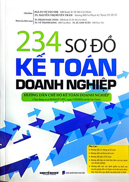  234 Sơ Đồ Kế Toán Doanh Nghiệp Hướng Dẫn Chế Độ Kế Toán Doanh Nghiệp (Theo Thông Tư Số 99/2025/TT-BTC) - PGS.TS. Võ Văn Nhị, TS. Nguyễn Thị Huyền Trâm 