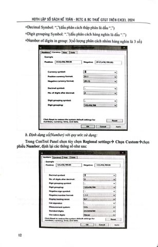  Hướng Dẫn Thực Hành Lập Sổ Sách Kế Toán Báo Cáo Tài Chính Báo Cáo Thuế GTGT Trên Excel 2024 (TBLT 13) - TS.Đặng Văn Sáng 