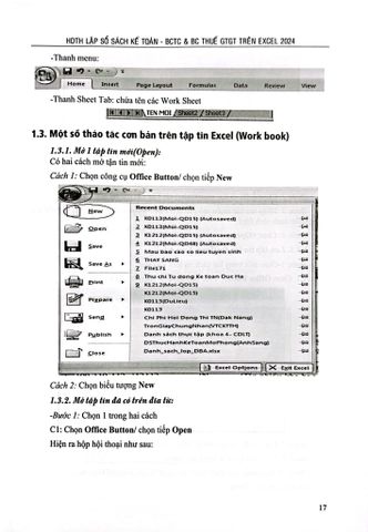  Hướng Dẫn Thực Hành Lập Sổ Sách Kế Toán Báo Cáo Tài Chính Báo Cáo Thuế GTGT Trên Excel 2024 (TBLT 13) - TS.Đặng Văn Sáng 
