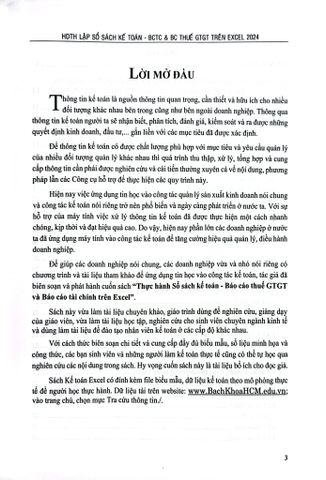  Hướng Dẫn Thực Hành Lập Sổ Sách Kế Toán Báo Cáo Tài Chính Báo Cáo Thuế GTGT Trên Excel 2024 (TBLT 13) - TS.Đặng Văn Sáng 