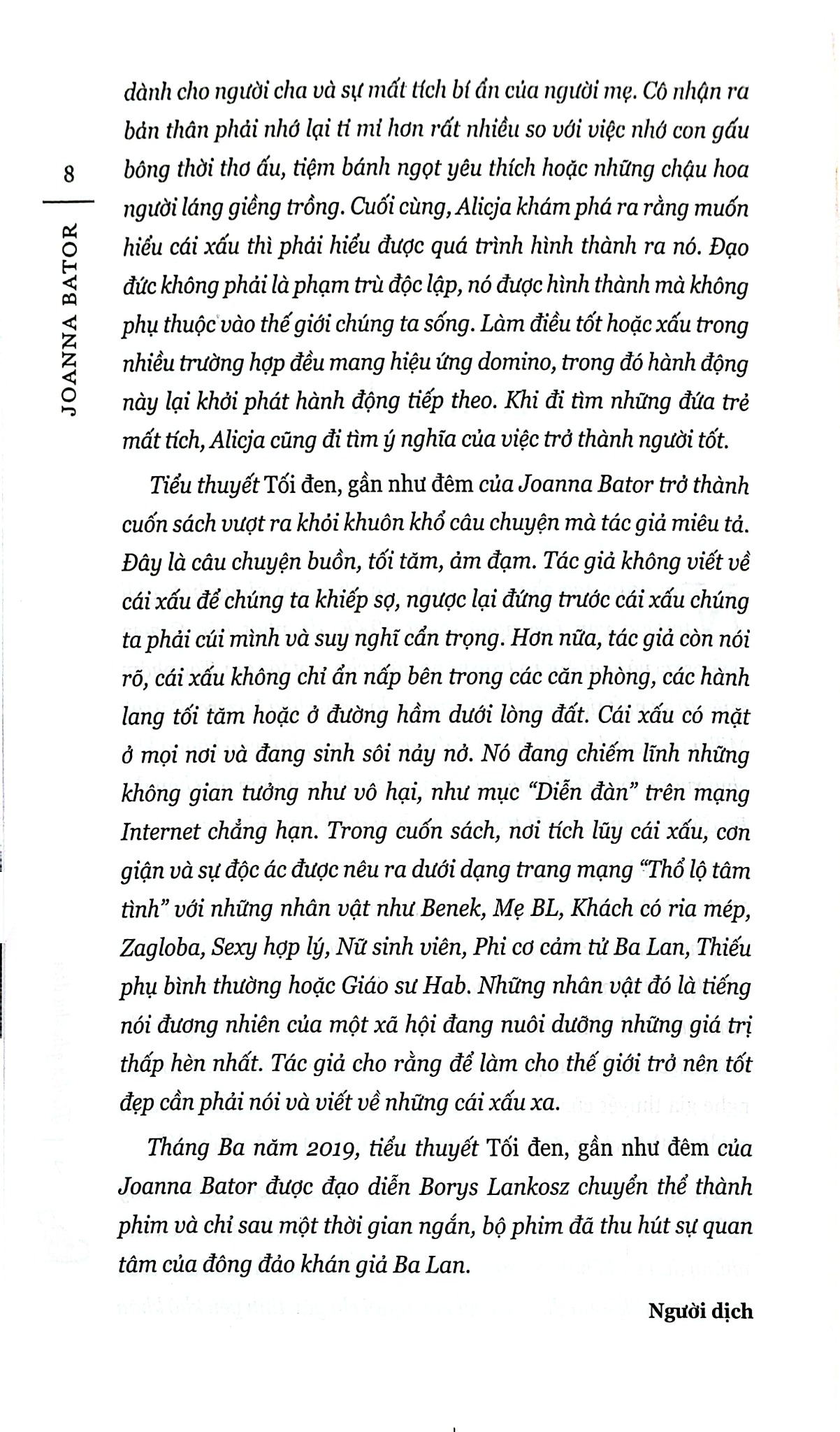 Tối Đen Gần Như Đêm - Joanna Bator