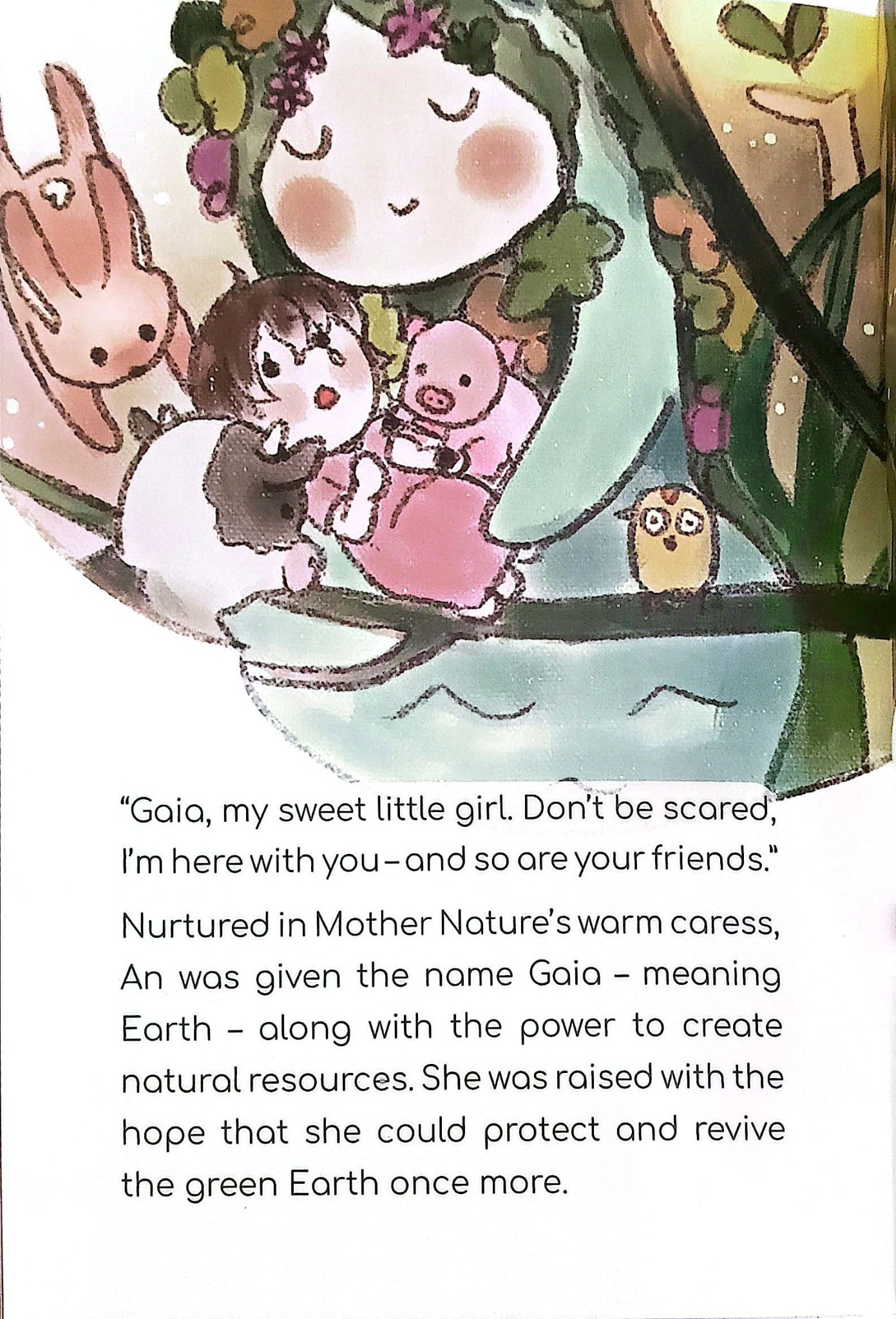 Beyond Us ( Bảng Tiếng Anh Cuốn Sách "Gaia - Con Gái Mẹ Thiên Nhiên" - Sunshine Village Academy
