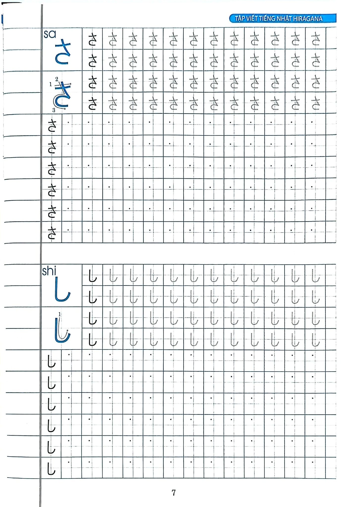 Tập Viết Tiếng Nhật Hiragana - Hoàng Sơn