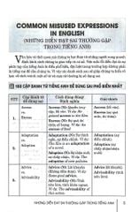 Những Diễn Đạt Sai Thường Gặp Trong Tiếng Anh  -  
Minh Luận, Nguyễn Hoàng Thanh Ly