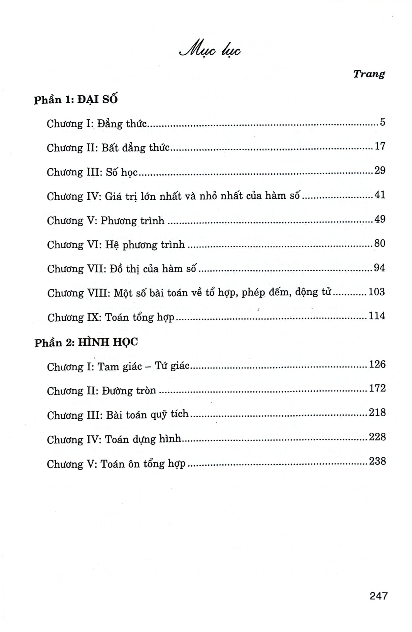 Bồi Dưỡng Học Sinh Giỏi Toán 9 - TS. Nguyễn Cam