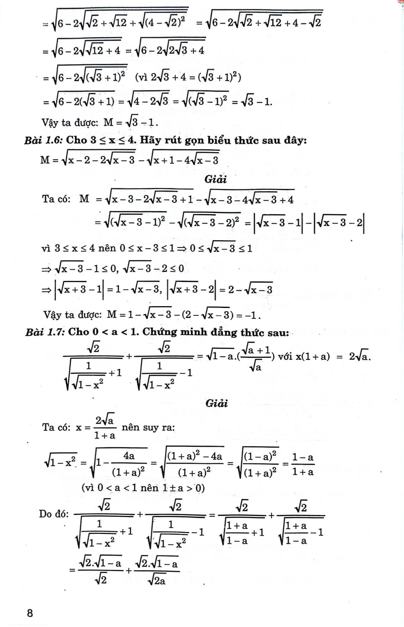 Bồi Dưỡng Học Sinh Giỏi Toán 9 - TS. Nguyễn Cam