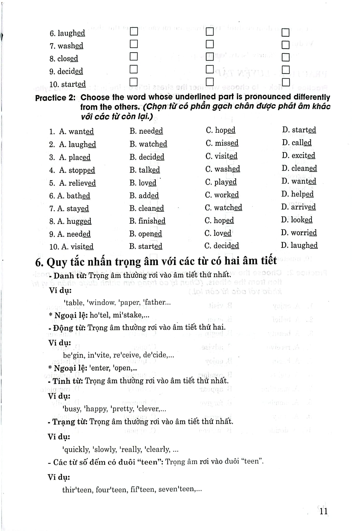 Bồi Dưỡng Học Sinh Giỏi Tiếng Anh 5  -  
Nguyễn Hoàng Thanh Ly
