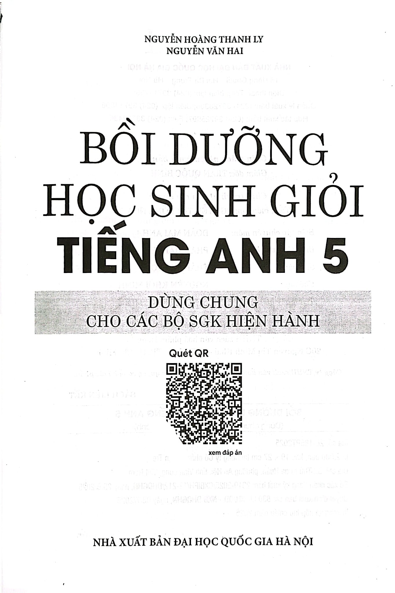 Bồi Dưỡng Học Sinh Giỏi Tiếng Anh 5  -  
Nguyễn Hoàng Thanh Ly
