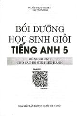 Bồi Dưỡng Học Sinh Giỏi Tiếng Anh 5  -  
Nguyễn Hoàng Thanh Ly