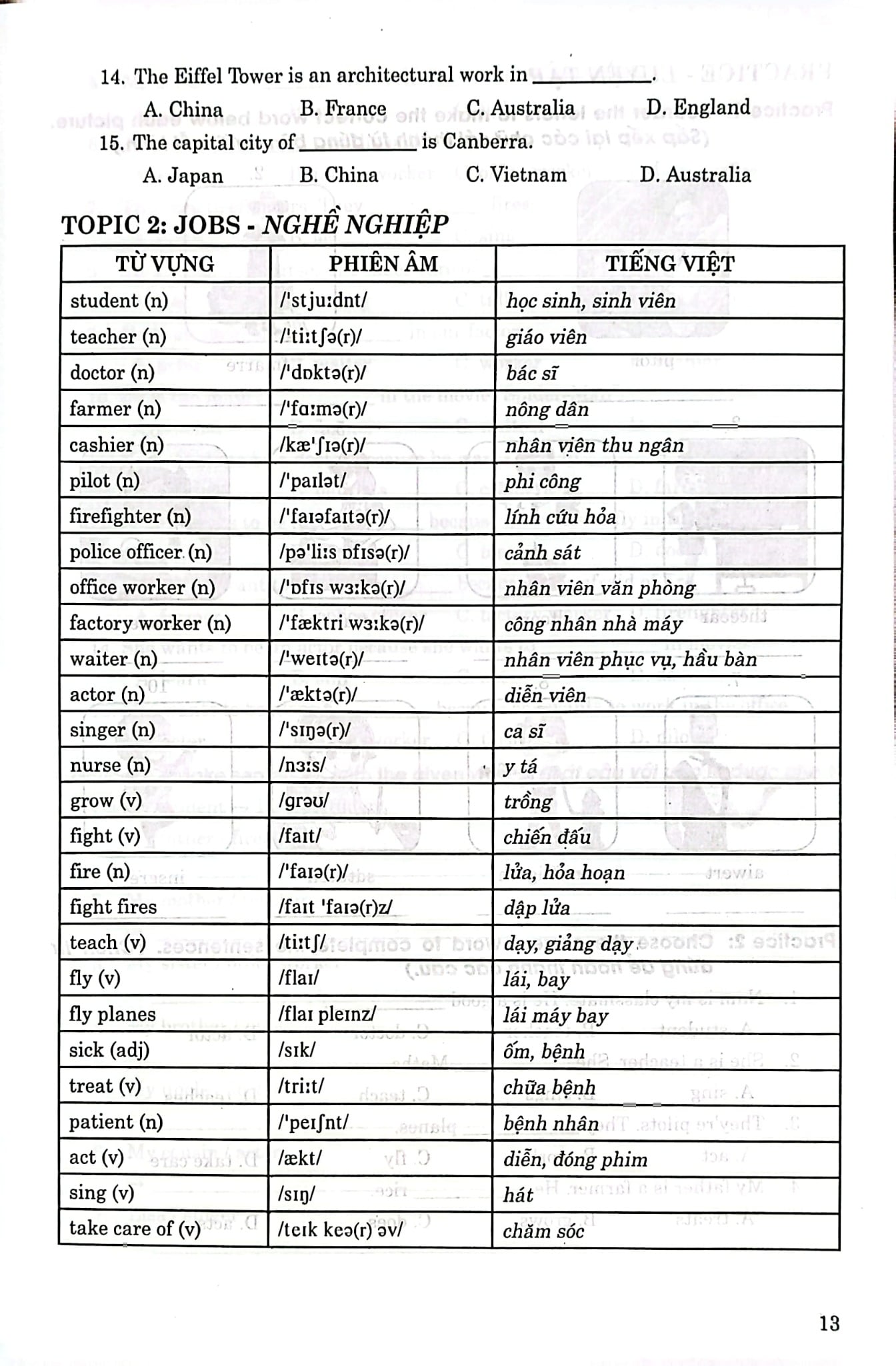 Bồi Dưỡng Học Sinh Giỏi Tiếng Anh 4  -  
Nguyễn Hoàng Thanh Ly