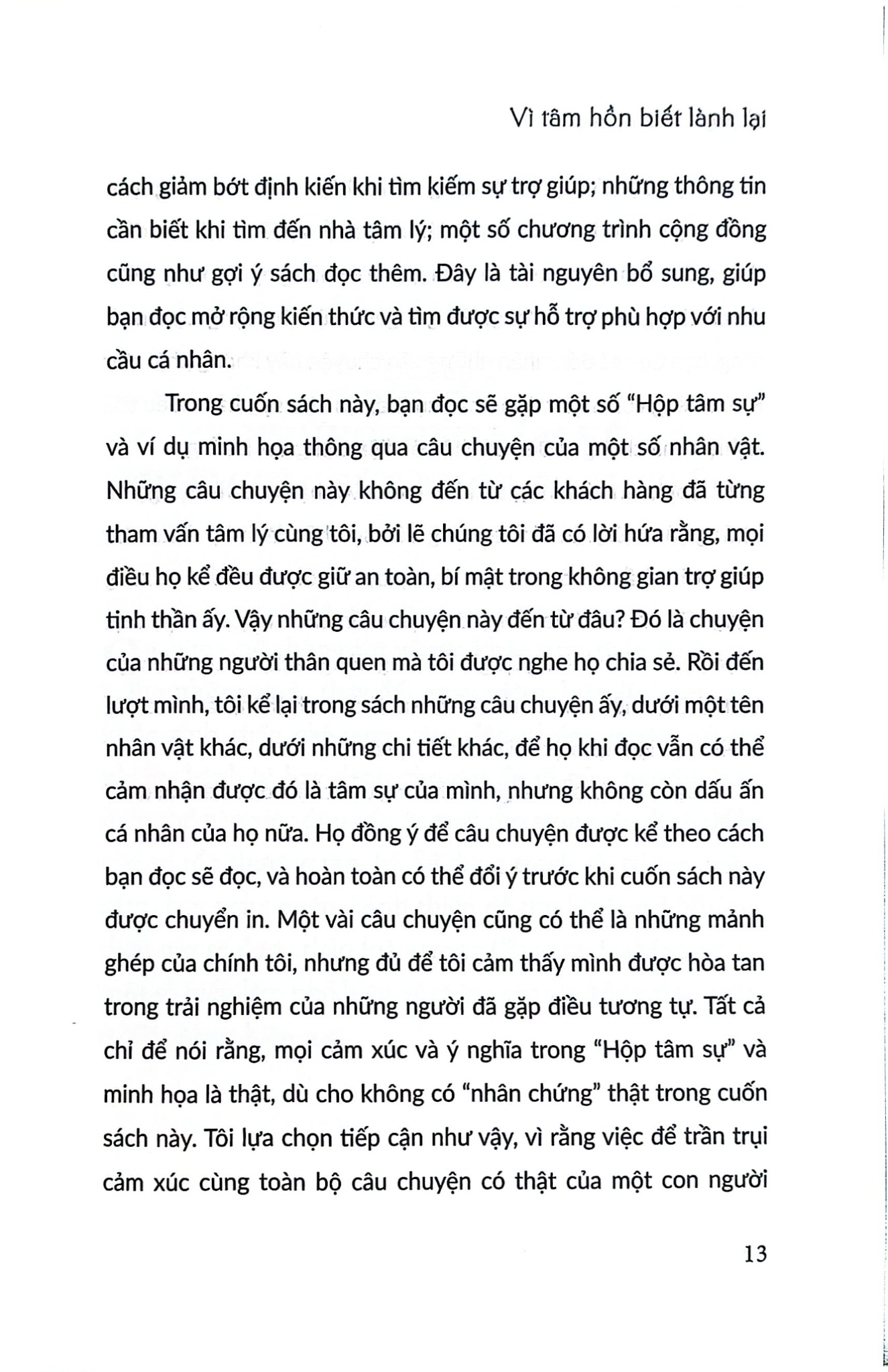 Vì Tâm Hồn Biết Lành Lại -  
Đặng Hoàng Ngân