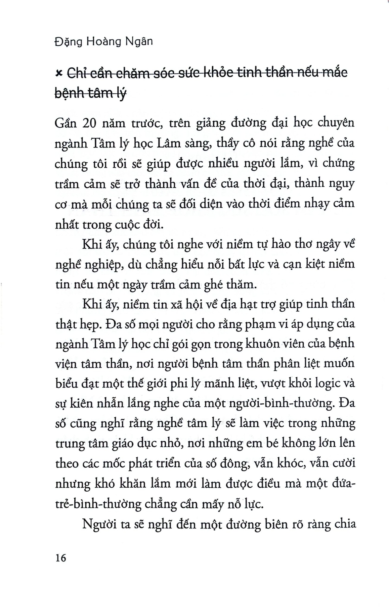 Vì Tâm Hồn Biết Lành Lại -  
Đặng Hoàng Ngân