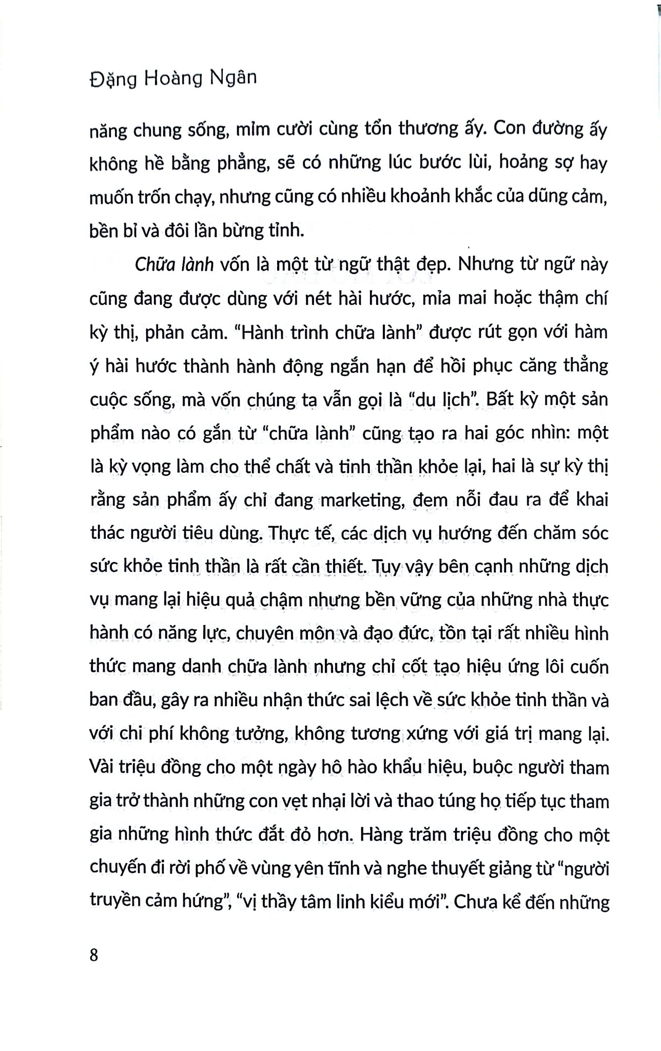 Vì Tâm Hồn Biết Lành Lại -  
Đặng Hoàng Ngân
