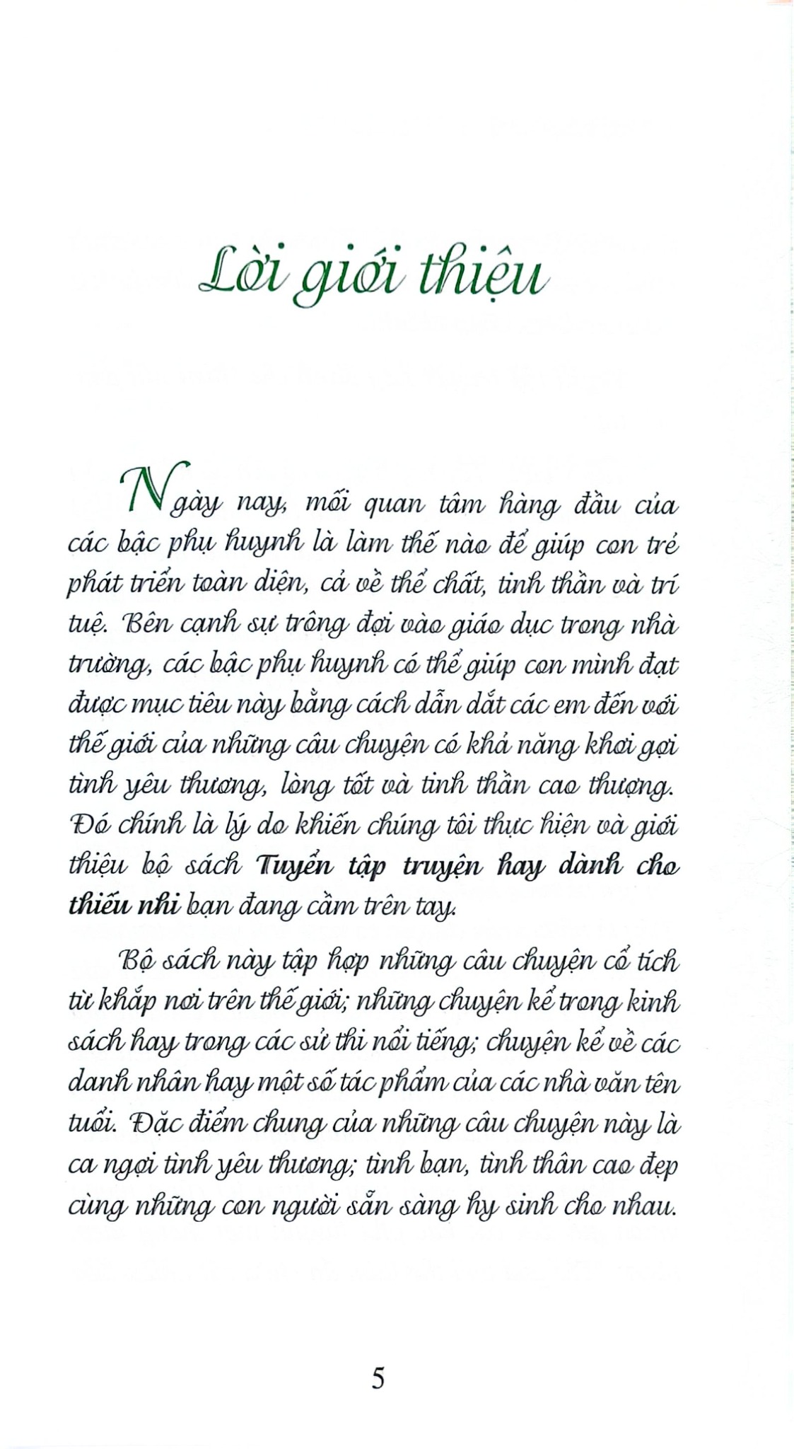 Tuyển Tập Truyện Hay Dành Cho Thiếu Nhi 1 - William J Bennett