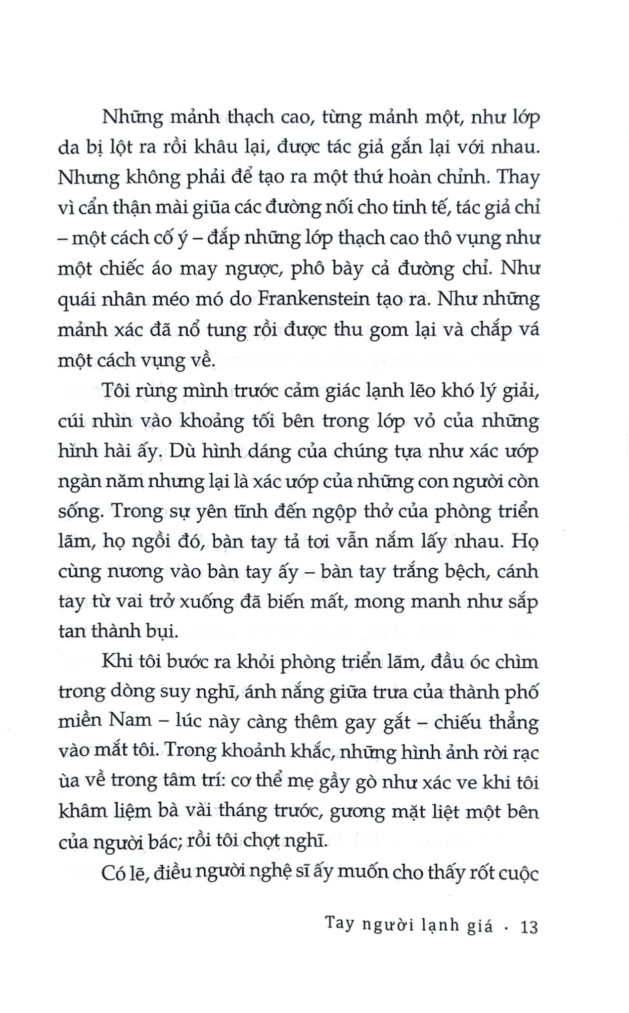 Tay Người Lạnh Giá - 
Han Kang
