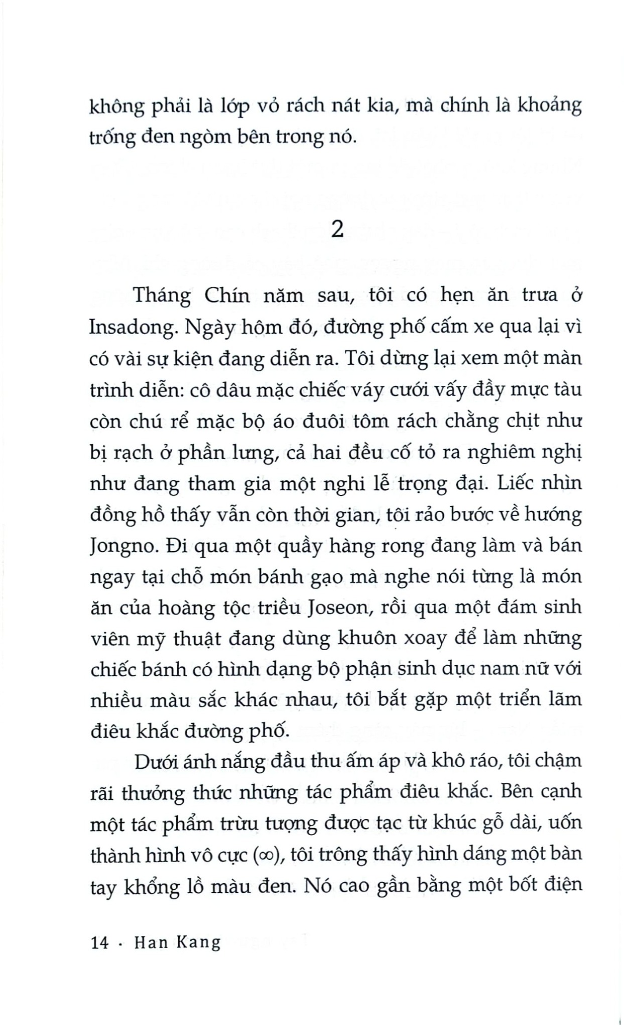 Tay Người Lạnh Giá - 
Han Kang