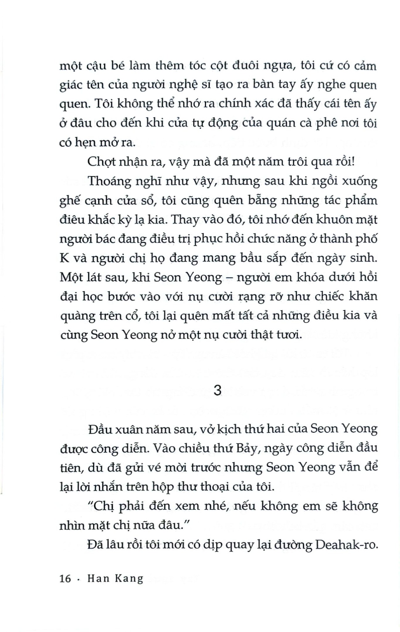Tay Người Lạnh Giá - 
Han Kang