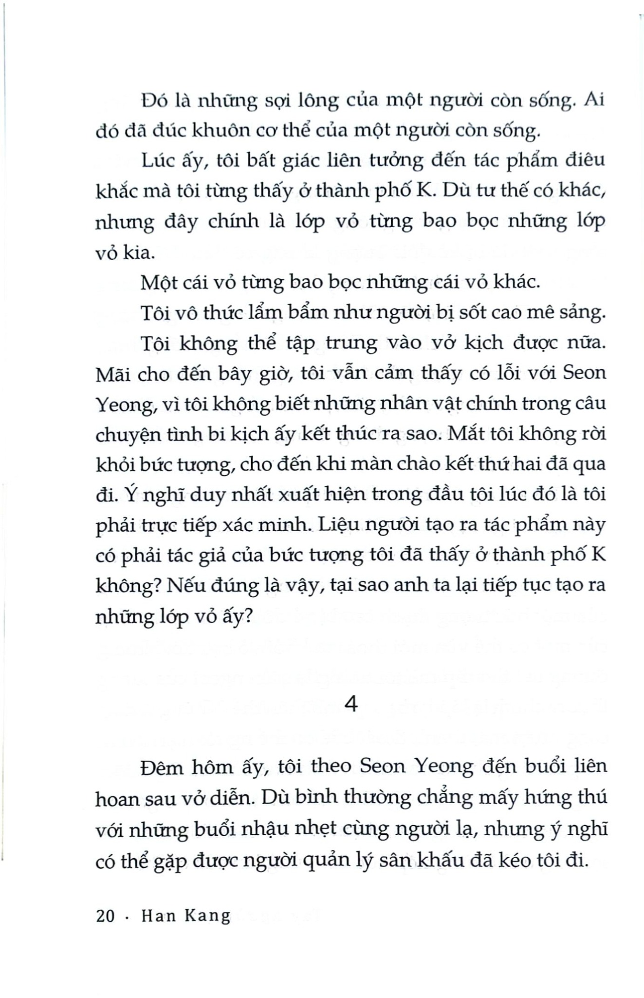Tay Người Lạnh Giá - 
Han Kang