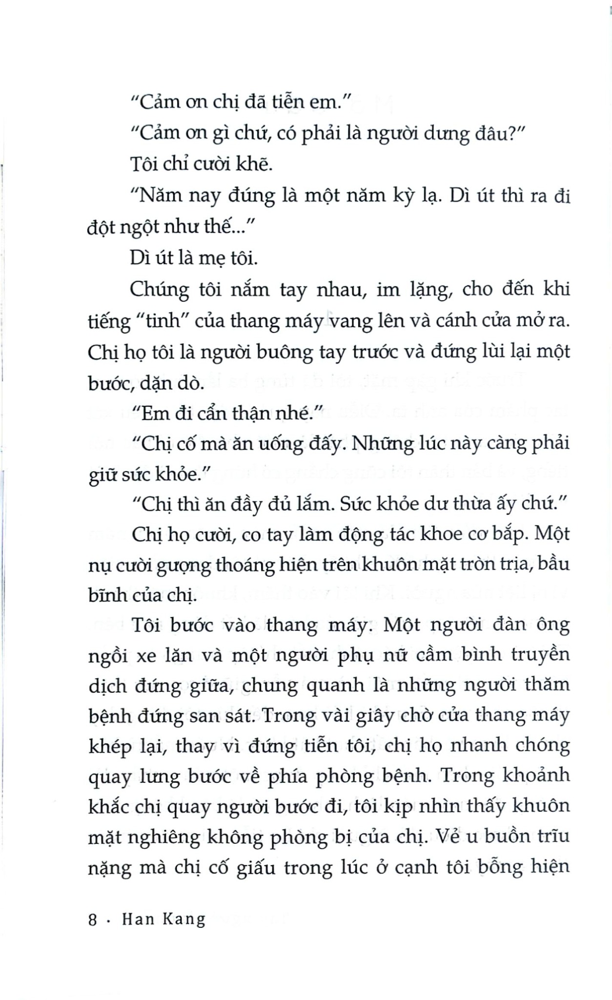 Tay Người Lạnh Giá - 
Han Kang