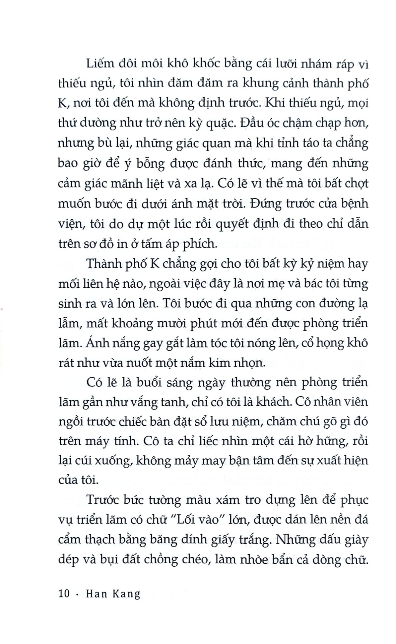 Tay Người Lạnh Giá - 
Han Kang