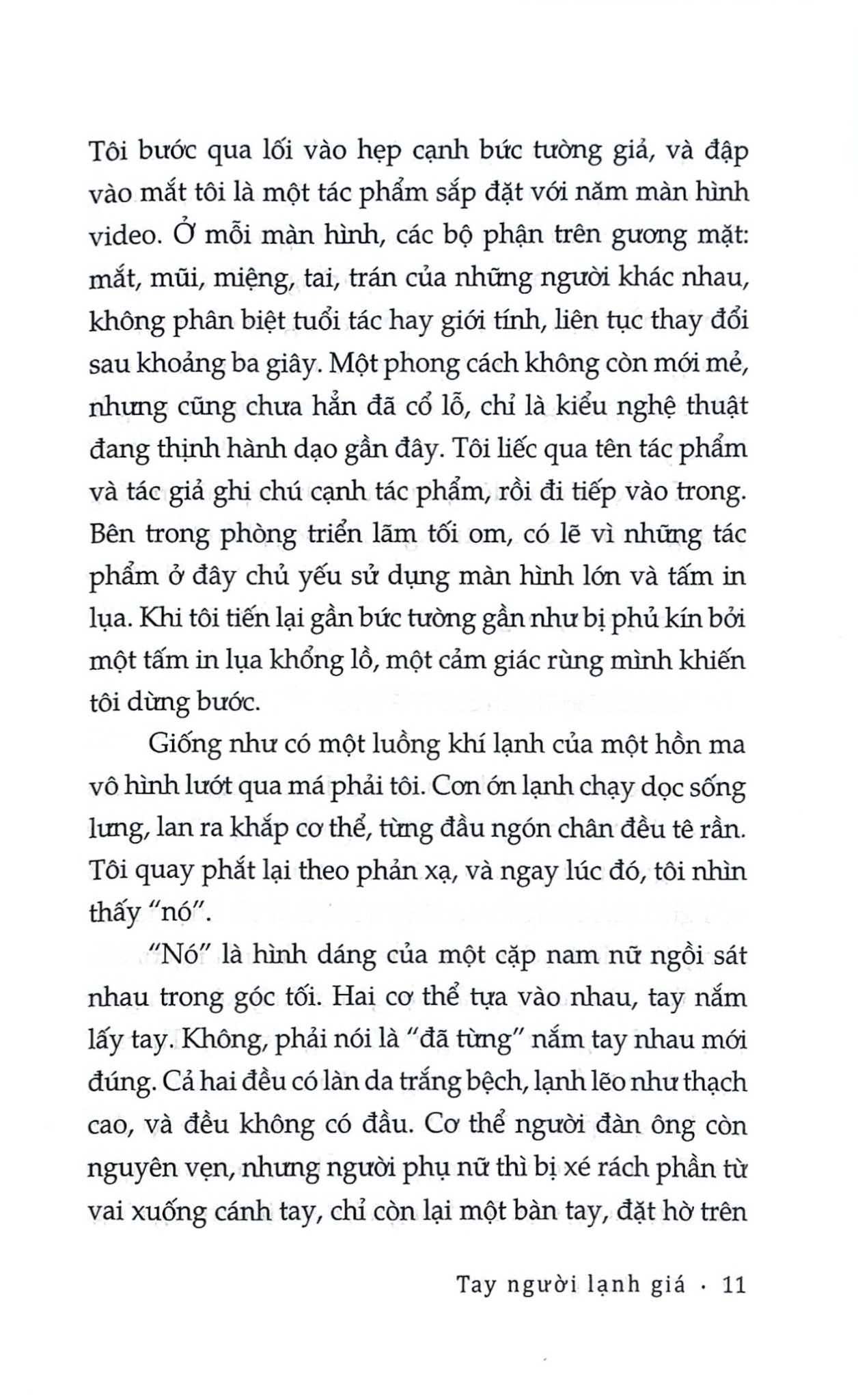 Tay Người Lạnh Giá - 
Han Kang