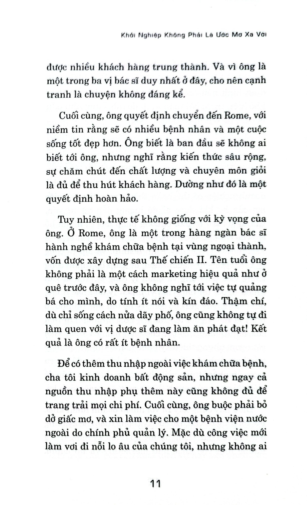 Khởi Nghiệp Không Phải Là Ước Mơ Xa Vời - Ernesto Sirolli, PhD