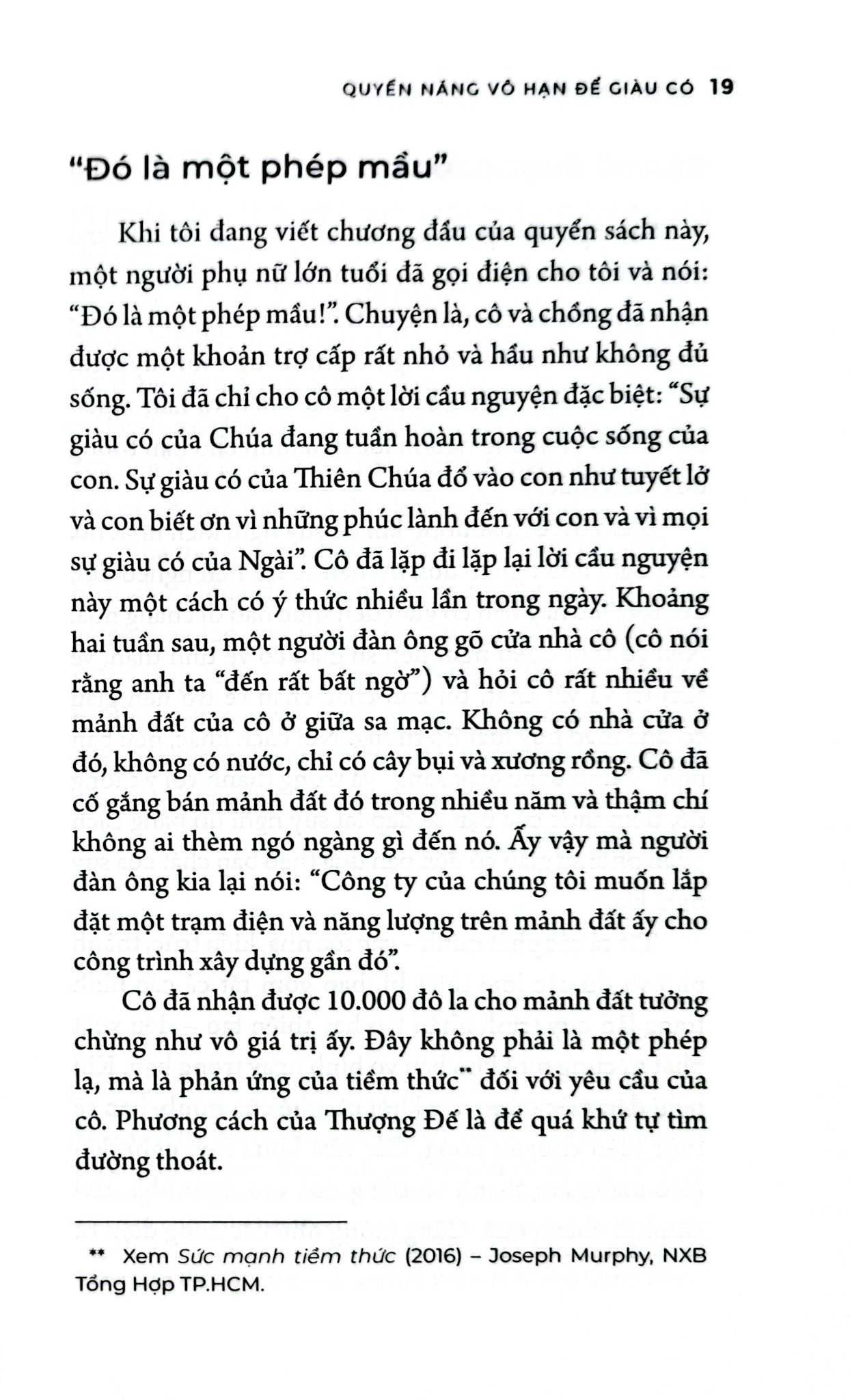 Quyền Năng Vô Hạn Để Giàu Có  - Joseph Murphy